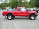 2002 Toyota Tacoma Radiant Red