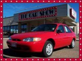 1998 Vermillion Red Ford Escort SE Sedan #4933156