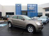 2010 Mocha Steel Metallic Chevrolet Equinox LS AWD #49390484