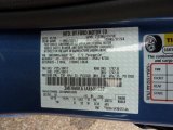 2010 Milan Color Code for Sport Blue Metallic - Color Code: U1