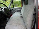 1997 Ford F350 XL Regular Cab Dually Stake Truck Opal Grey Interior