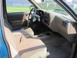 1995 Chevrolet S10 LS Extended Cab 4x4 Tan Interior