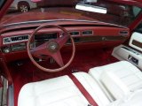 1976 Cadillac Eldorado Convertible White Interior