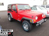 2006 Flame Red Jeep Wrangler X 4x4 #49417981