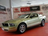 2005 Legend Lime Metallic Ford Mustang V6 Deluxe Coupe #49418643