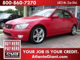 2002 Absolutely Red Lexus IS 300 #49418702