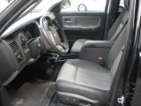2010 Dodge Dakota Laramie Crew Cab 4x4 Dark Slate Gray/Medium Slate Gray Interior