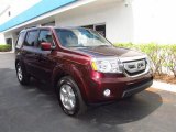 2011 Dark Cherry Pearl Honda Pilot EX-L #49418098