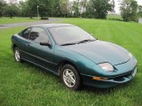 1997 Dark Teal Metallic Pontiac Sunfire SE Coupe #49418536