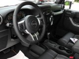 2011 Jeep Wrangler Unlimited Sahara 70th Anniversary 4x4 Black Interior