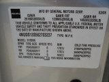 2006 Isuzu Ascender S Info Tag