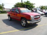 2004 Sport Red Metallic Chevrolet Avalanche 1500 #49469629