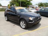 2004 Black Sapphire Metallic BMW X3 2.5i #49469633