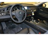 2011 BMW 7 Series 750i Sedan Black Nappa Leather Interior