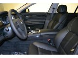 2011 BMW 7 Series 750i Sedan Black Nappa Leather Interior