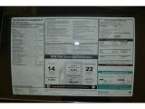 2011 BMW 7 Series 750Li Sedan Window Sticker