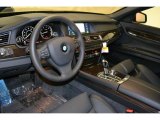 2011 BMW 7 Series 750Li Sedan Black Nappa Leather Interior