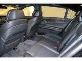 2011 BMW 7 Series 750Li Sedan Black Nappa Leather Interior