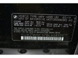 2011 BMW X5 xDrive 35d Info Tag