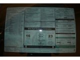2011 BMW X6 xDrive35i Window Sticker