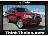 2004 Inferno Red Pearl Jeep Grand Cherokee Limited 4x4 #49469661
