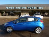 2011 Blue Flame Metallic Ford Fiesta SE Hatchback #49469393