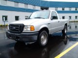 Silver Metallic Ford Ranger in 2004