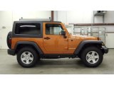 Mango Tango Pearl Jeep Wrangler in 2011