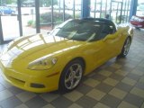 2008 Velocity Yellow Chevrolet Corvette Coupe #49469557