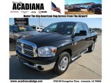 2008 Brilliant Black Crystal Pearl Dodge Ram 2500 Big Horn Quad Cab 4x4 #49514719