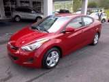 Red Allure Hyundai Elantra in 2011