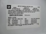 2007 GMC Yukon SLT 4x4 Info Tag