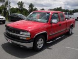 2000 Victory Red Chevrolet Silverado 1500 LT Extended Cab #49515078