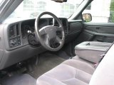 2004 GMC Sierra 1500 SLE Extended Cab Pewter Interior