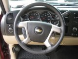 2009 Chevrolet Silverado 1500 LT Texas Edition Extended Cab Steering Wheel