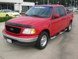 2003 Bright Red Ford F150 XLT SuperCrew #49514934