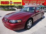 2004 40th Anniversary Crimson Red Metallic Ford Mustang V6 Convertible #49515097