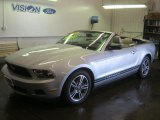 2010 Sterling Grey Metallic Ford Mustang V6 Premium Convertible #49515136