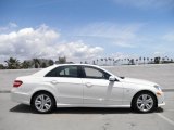 Diamond White Metallic Mercedes-Benz E in 2011