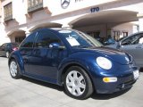 Galactic Blue Metallic Volkswagen New Beetle in 2003