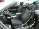 2008 Toyota Solara Sport V6 Convertible Dark Charcoal Interior