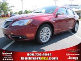 2011 Deep Cherry Red Crystal Pearl Chrysler 200 Limited #49514677