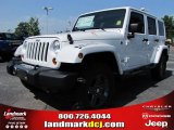 2011 Bright White Jeep Wrangler Unlimited Mojave 4x4 #49514682