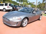 2010 Lunar Grey Metallic Jaguar XK XKR Convertible #49514538