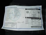 2011 Volkswagen GTI 4 Door Window Sticker