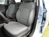 2011 Hyundai Sonata Hybrid Gray Interior