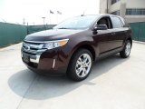 Bordeaux Reserve Red Metallic Ford Edge in 2011