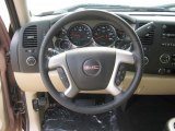 2011 GMC Sierra 1500 SLE Extended Cab 4x4 Steering Wheel