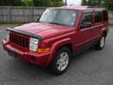 2006 Inferno Red Pearl Jeep Commander  #49515054