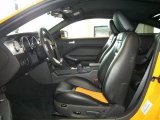 2007 Ford Mustang Saleen Parnelli Jones Edition Black/Orange Interior